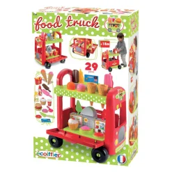 Chariot foodtruck Ecoiffier 29 pièces