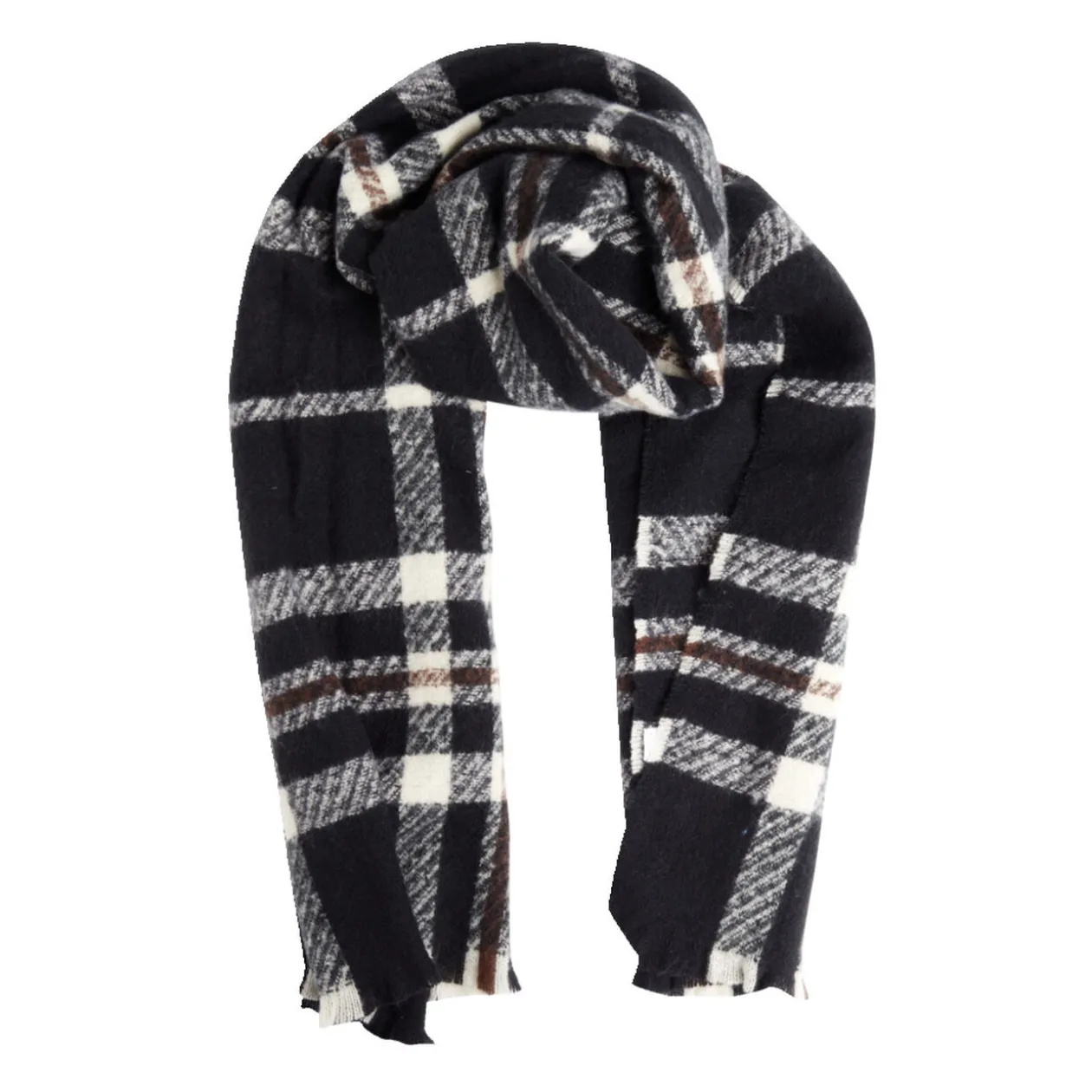 Écharpe à carreaux 60x180cm