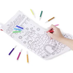 Chaussette de Noël à colorier 16xH25cm