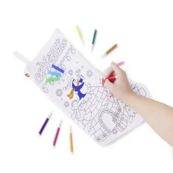 Chaussette de Noël à colorier 16xH25cm