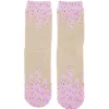 Chaussette fantaisie rose