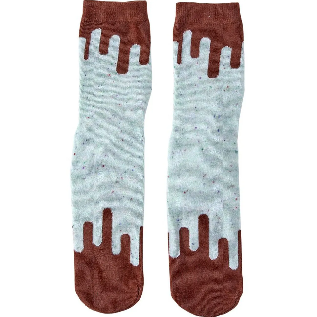 Chaussette fantaisie vert