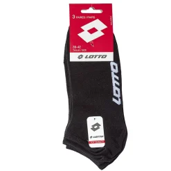 Chaussette Lotto Homme coton noir