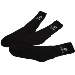 Chaussette Lotto polyester noir x3
