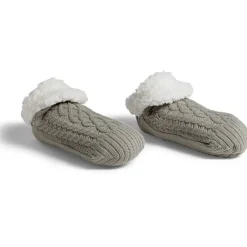 Chaussettes anti-dérapantes grises - Taille unique