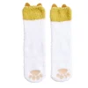 Chaussettes corgi mixte blanc et orange - Taille unique