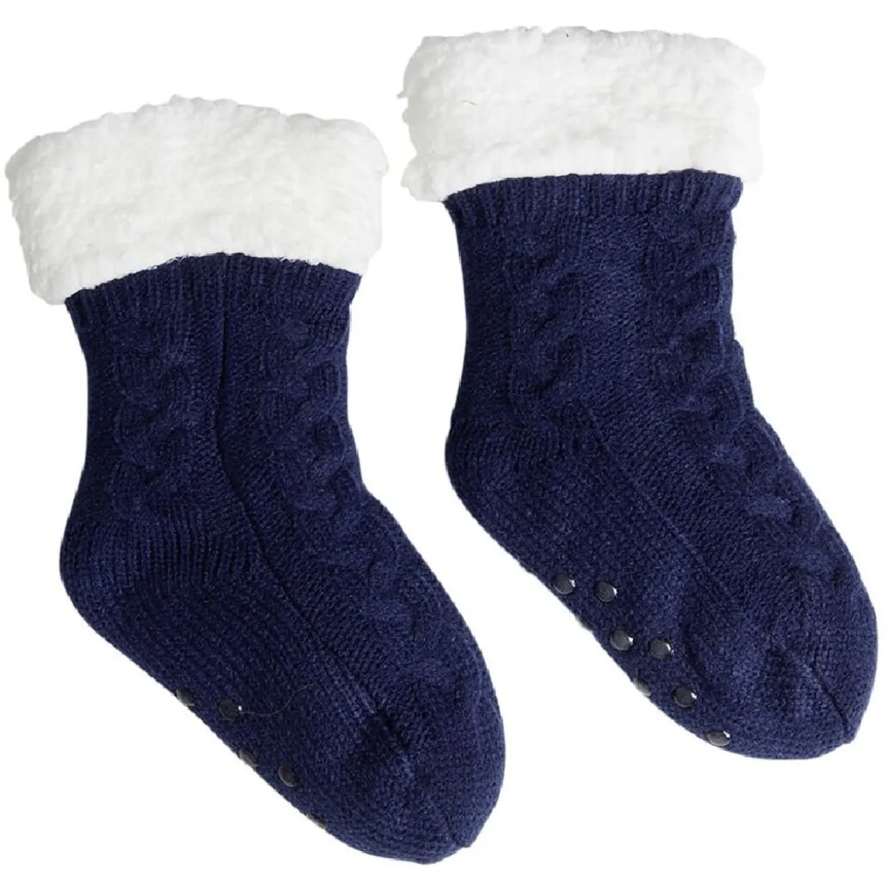 Chaussettes enfant cocooning picots antidérapants 1 paire