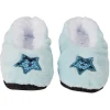 Chaussons ballerines enfant étoile bleu