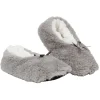 Chaussons ballerines femme gris T36-41