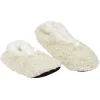 Chaussons ballerines femme beige T36-41