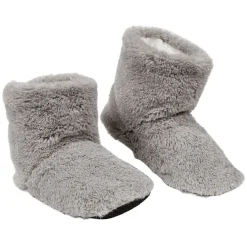 Chaussons bottes Femme uni gris T36/41