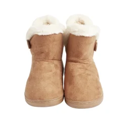 Chaussons bottes fourrées femme marron - pointure 36 à 42