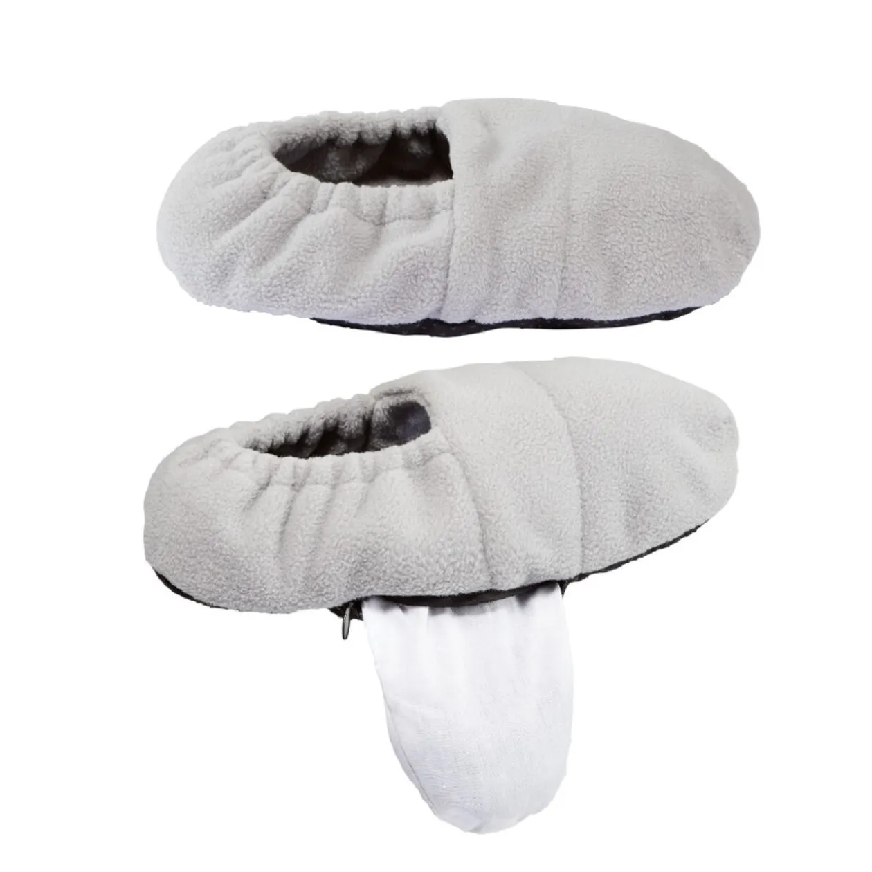 Chaussons chauffants au micro-ondes