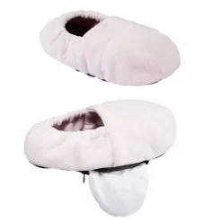 Chaussons chauffants au micro-ondes