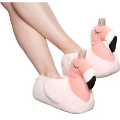 Chaussons femme flamant rose Pointure 36 à 41