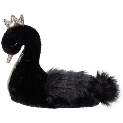 Chaussons forme Cygne noir doré T36 à 41