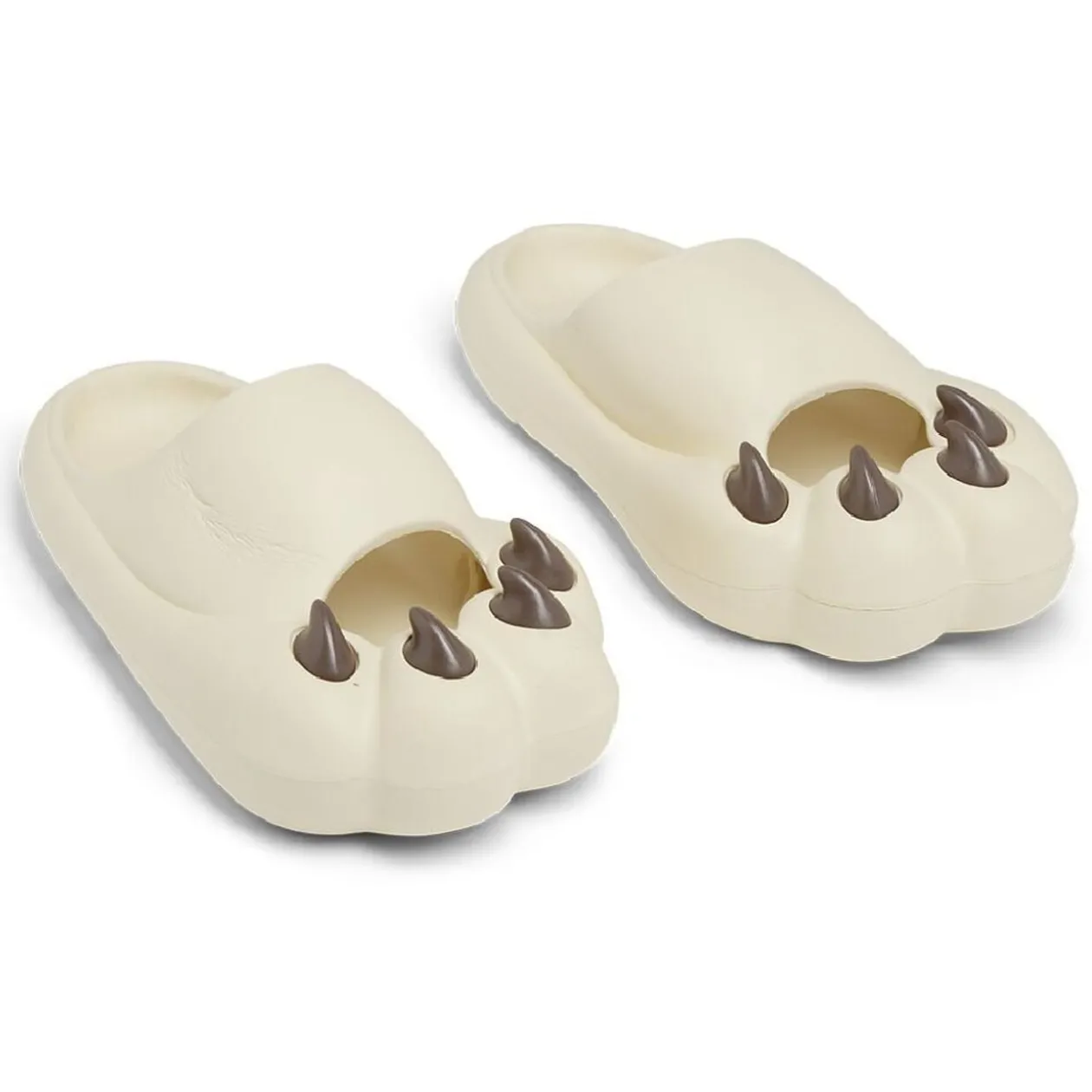 Chaussons griffe caoutchouc beige 40/41