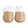 Chaussons mules femme marron fourrées T38/39