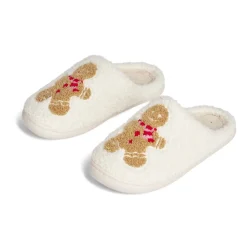 Chaussons Noël mixte bonhomme pain d'épices T36 à 45