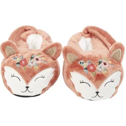 Chaussons renard femme