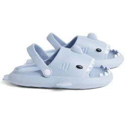 Chaussons requin enfant caoutchouc bleu 32/33