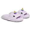 Chaussons requin licorne caoutchouc violet 36/37