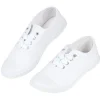 Chaussures en toile de coton blanc t 38