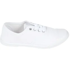 Chaussures en toile de coton blanc t 40