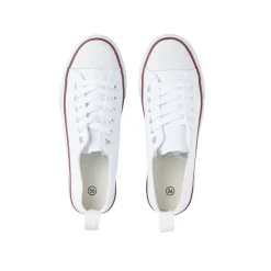 Chaussures toiles femme T36 à 40 blanches