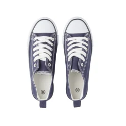 Chaussures toiles femme T36 à 40 bleu marine