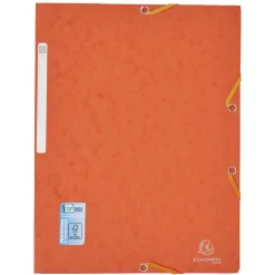 Chemise cartonnée à élastique 3 rabats