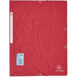 Chemise cartonnée à élastique 3 rabats