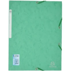 Chemise cartonnée à élastique 3 rabats