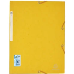 Chemise cartonnée à élastique 3 rabats