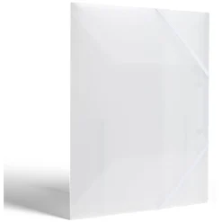 Chemise plastique A4 24x32cm noir ou blanc