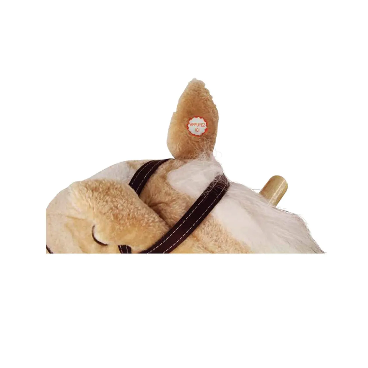 Cheval à bascule avec bruits sonores