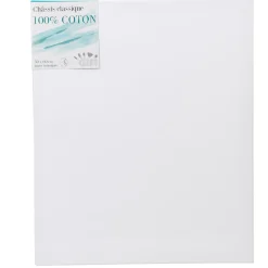 Châssis entoilé blanc