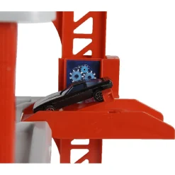 Circuit garage 4 niveaux avec 4 voitures