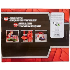 Circuit garage 4 niveaux avec 4 voitures