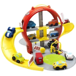 Circuit garage et voiture