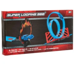 Circuit grand looping avec voiture