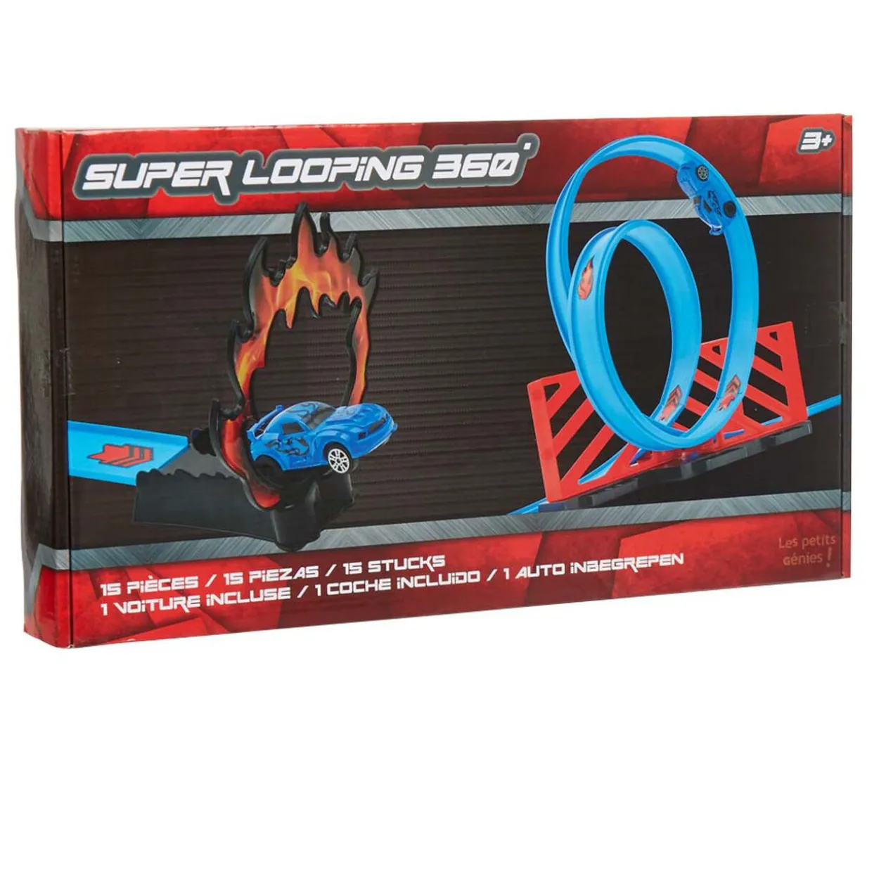 Circuit grand looping avec voiture