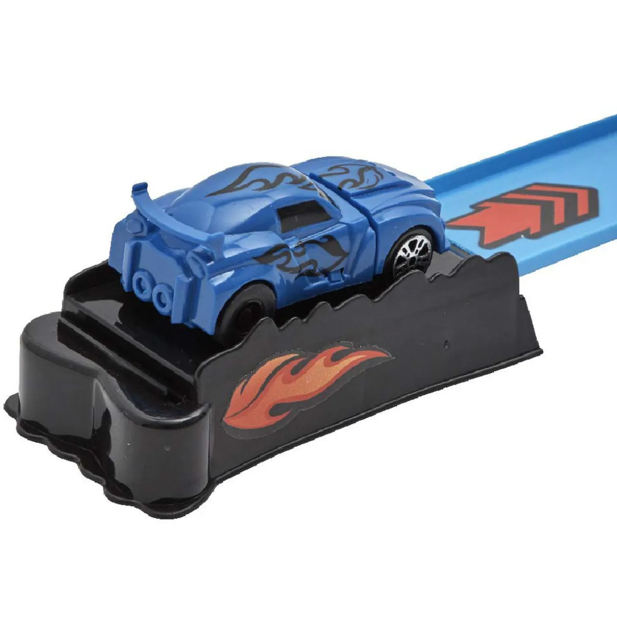 Circuit grand looping avec voiture