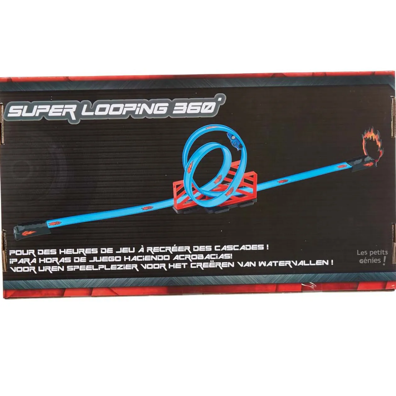 Circuit grand looping avec voiture