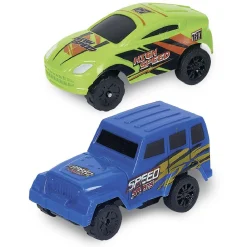 Circuit looping + 2 voitures