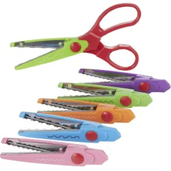 Ciseaux créatifs crantés 6 lames