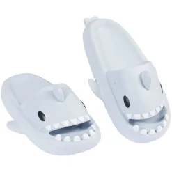 Claquette plastique requin bleu T36 à 45