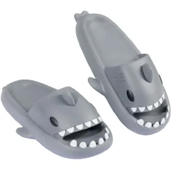 Claquette plastique requin noir T36 à 45