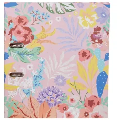Classeur motif floral