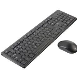 Clavier et souris sans fil Bluetooth noir